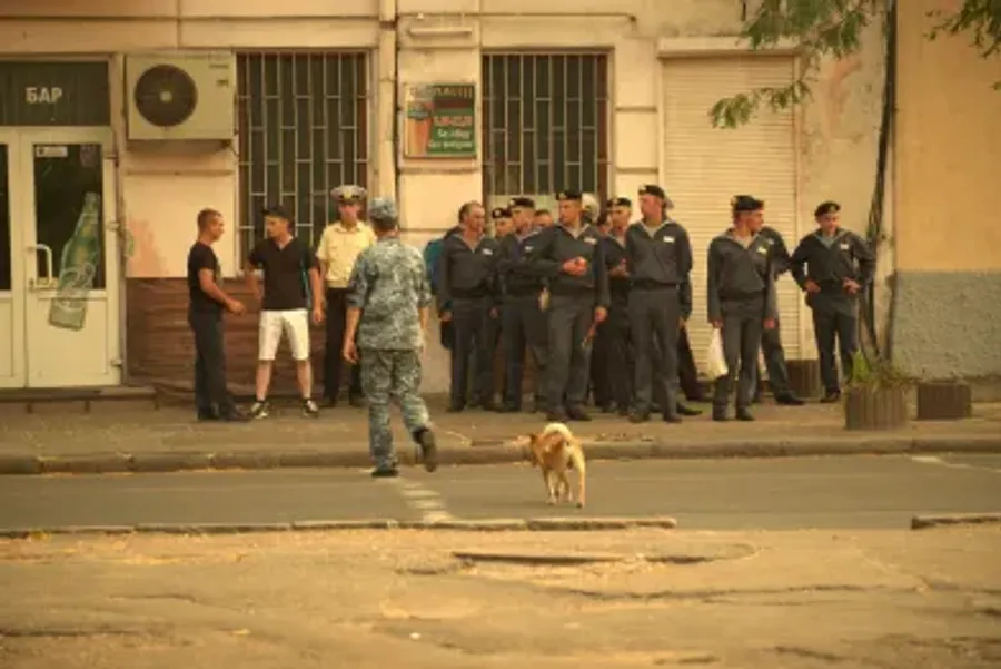 Ukrainian sailors